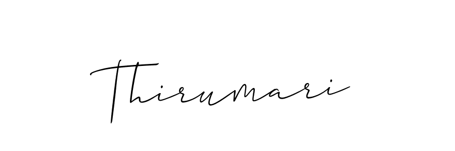 Make a beautiful signature design for name Thirumari. With this signature (Allison_Script) style, you can create a handwritten signature for free. Thirumari signature style 2 images and pictures png