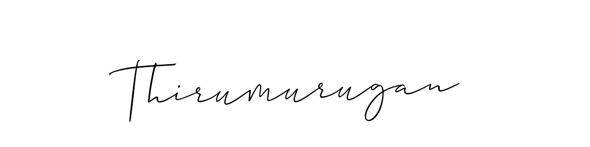 Make a beautiful signature design for name Thirumurugan. With this signature (Allison_Script) style, you can create a handwritten signature for free. Thirumurugan signature style 2 images and pictures png
