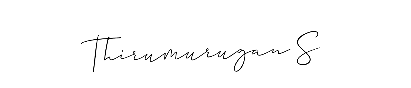 This is the best signature style for the Thirumurugan S name. Also you like these signature font (Allison_Script). Mix name signature. Thirumurugan S signature style 2 images and pictures png