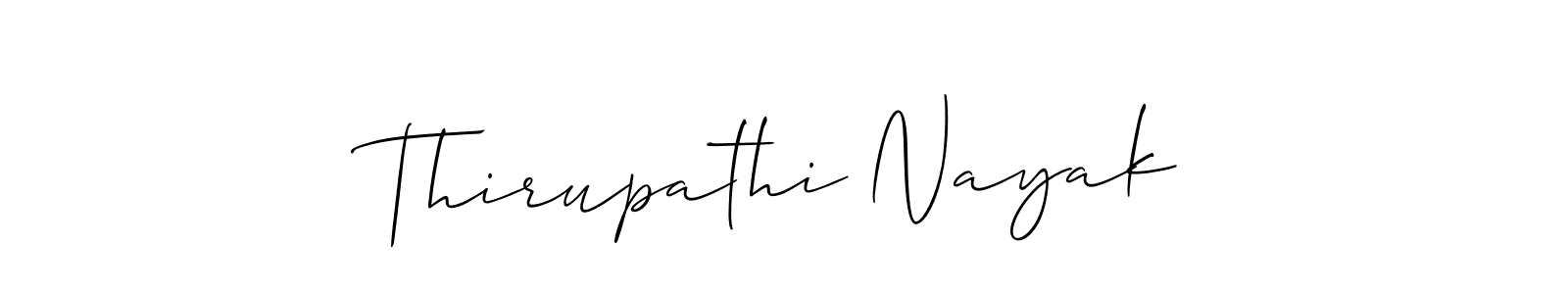 You can use this online signature creator to create a handwritten signature for the name Thirupathi Nayak. This is the best online autograph maker. Thirupathi Nayak signature style 2 images and pictures png