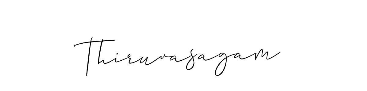 Thiruvasagam stylish signature style. Best Handwritten Sign (Allison_Script) for my name. Handwritten Signature Collection Ideas for my name Thiruvasagam. Thiruvasagam signature style 2 images and pictures png