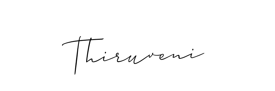 Similarly Allison_Script is the best handwritten signature design. Signature creator online .You can use it as an online autograph creator for name Thiruveni. Thiruveni signature style 2 images and pictures png