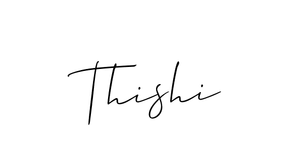 Once you've used our free online signature maker to create your best signature Allison_Script style, it's time to enjoy all of the benefits that Thishi name signing documents. Thishi signature style 2 images and pictures png