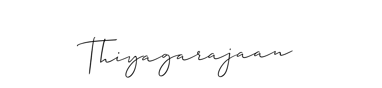 You should practise on your own different ways (Allison_Script) to write your name (Thiyagarajaan) in signature. don't let someone else do it for you. Thiyagarajaan signature style 2 images and pictures png