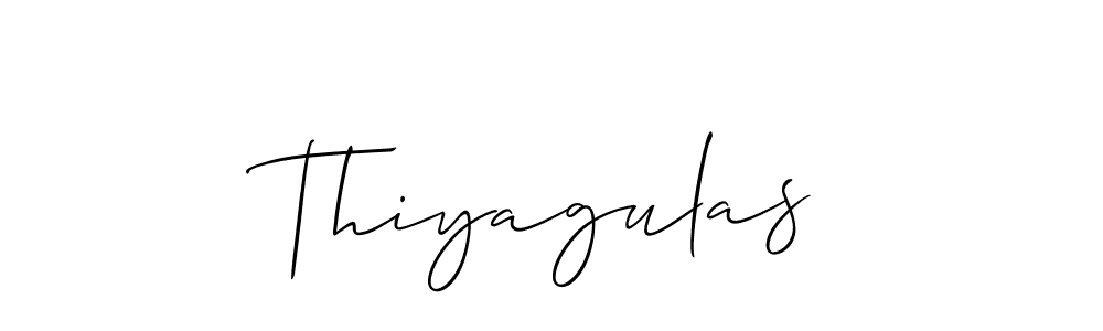 Make a short Thiyagulas signature style. Manage your documents anywhere anytime using Allison_Script. Create and add eSignatures, submit forms, share and send files easily. Thiyagulas signature style 2 images and pictures png