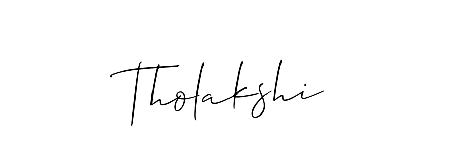 Once you've used our free online signature maker to create your best signature Allison_Script style, it's time to enjoy all of the benefits that Tholakshi name signing documents. Tholakshi signature style 2 images and pictures png