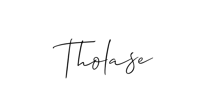 Best and Professional Signature Style for Tholase. Allison_Script Best Signature Style Collection. Tholase signature style 2 images and pictures png