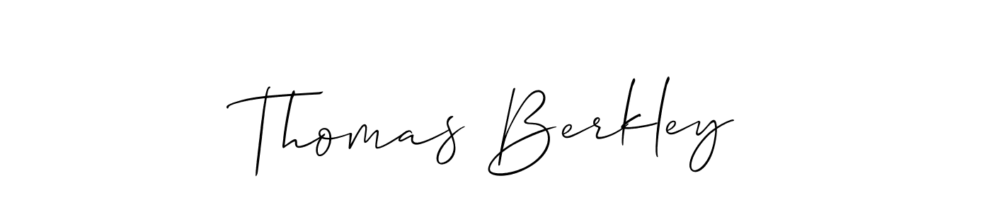 if you are searching for the best signature style for your name Thomas Berkley. so please give up your signature search. here we have designed multiple signature styles  using Allison_Script. Thomas Berkley signature style 2 images and pictures png