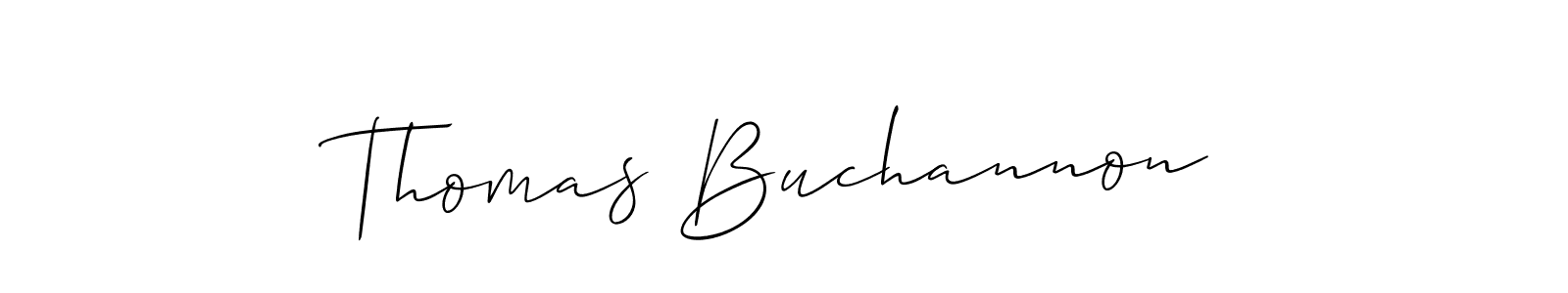 Make a beautiful signature design for name Thomas Buchannon. Use this online signature maker to create a handwritten signature for free. Thomas Buchannon signature style 2 images and pictures png
