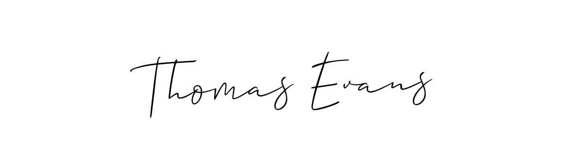 Make a beautiful signature design for name Thomas Evans. Use this online signature maker to create a handwritten signature for free. Thomas Evans signature style 2 images and pictures png