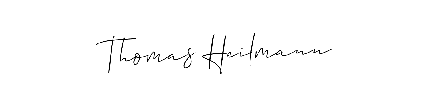 Make a beautiful signature design for name Thomas Heilmann. With this signature (Allison_Script) style, you can create a handwritten signature for free. Thomas Heilmann signature style 2 images and pictures png