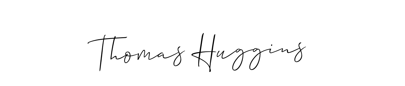 Also we have Thomas Huggins name is the best signature style. Create professional handwritten signature collection using Allison_Script autograph style. Thomas Huggins signature style 2 images and pictures png