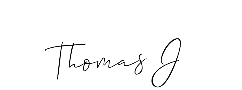 Similarly Allison_Script is the best handwritten signature design. Signature creator online .You can use it as an online autograph creator for name Thomas J. Thomas J signature style 2 images and pictures png