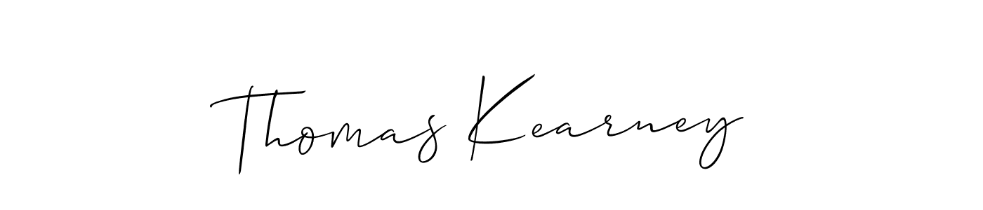 Also we have Thomas Kearney name is the best signature style. Create professional handwritten signature collection using Allison_Script autograph style. Thomas Kearney signature style 2 images and pictures png