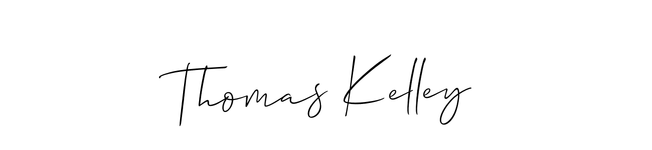 Create a beautiful signature design for name Thomas Kelley. With this signature (Allison_Script) fonts, you can make a handwritten signature for free. Thomas Kelley signature style 2 images and pictures png