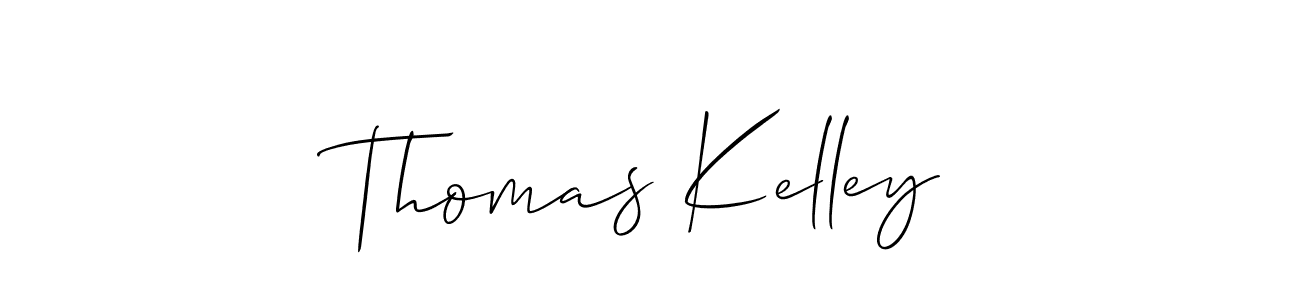 Design your own signature with our free online signature maker. With this signature software, you can create a handwritten (Allison_Script) signature for name Thomas Kelley. Thomas Kelley signature style 2 images and pictures png