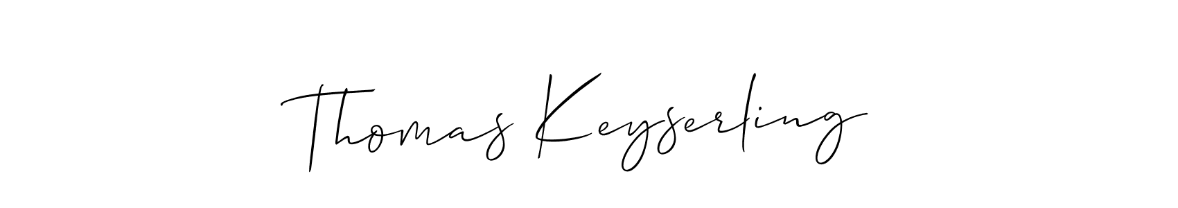 See photos of Thomas Keyserling official signature by Spectra . Check more albums & portfolios. Read reviews & check more about Allison_Script font. Thomas Keyserling signature style 2 images and pictures png