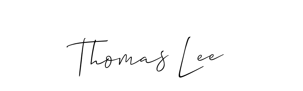 How to Draw Thomas Lee signature style? Allison_Script is a latest design signature styles for name Thomas Lee. Thomas Lee signature style 2 images and pictures png