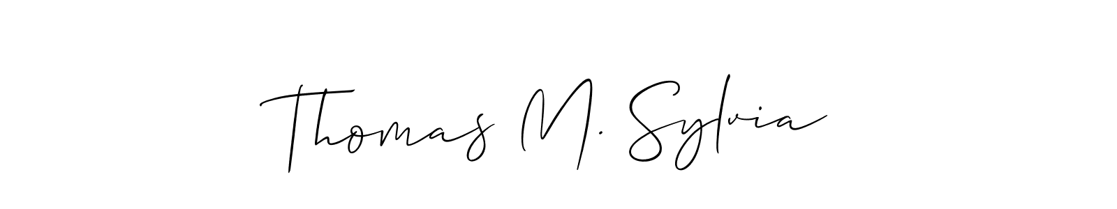 See photos of Thomas M. Sylvia official signature by Spectra . Check more albums & portfolios. Read reviews & check more about Allison_Script font. Thomas M. Sylvia signature style 2 images and pictures png