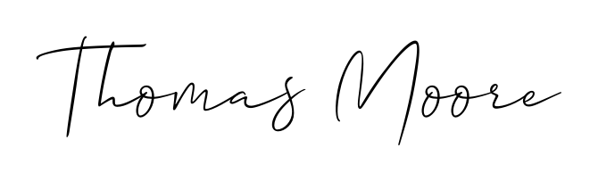 Enhance your business communications with Thomas Moore signature in Allison_Script lettering. Clean, modern, and universally compatible. Thomas Moore signature style 2 images and pictures png