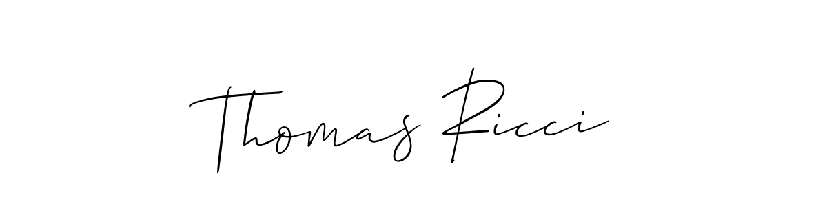 Similarly Allison_Script is the best handwritten signature design. Signature creator online .You can use it as an online autograph creator for name Thomas Ricci. Thomas Ricci signature style 2 images and pictures png