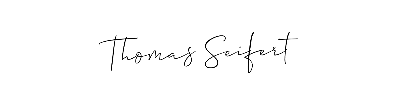 Best and Professional Signature Style for Thomas Seifert. Allison_Script Best Signature Style Collection. Thomas Seifert signature style 2 images and pictures png