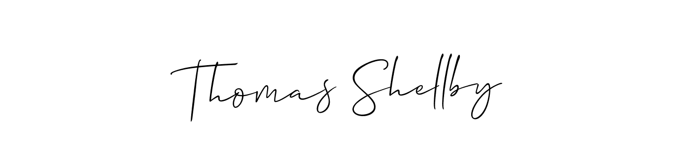 The best way (Allison_Script) to make a short signature is to pick only two or three words in your name. The name Thomas Shellby include a total of six letters. For converting this name. Thomas Shellby signature style 2 images and pictures png