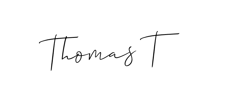 This is the best signature style for the Thomas T name. Also you like these signature font (Allison_Script). Mix name signature. Thomas T signature style 2 images and pictures png