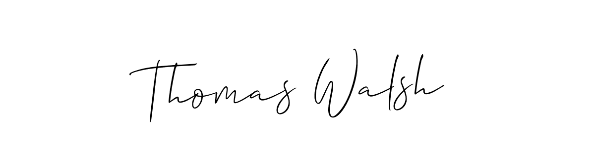 Make a beautiful signature design for name Thomas Walsh. Use this online signature maker to create a handwritten signature for free. Thomas Walsh signature style 2 images and pictures png