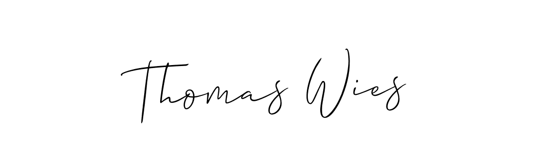 Similarly Allison_Script is the best handwritten signature design. Signature creator online .You can use it as an online autograph creator for name Thomas Wies. Thomas Wies signature style 2 images and pictures png