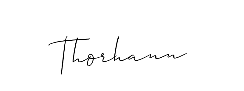It looks lik you need a new signature style for name Thorhann. Design unique handwritten (Allison_Script) signature with our free signature maker in just a few clicks. Thorhann signature style 2 images and pictures png