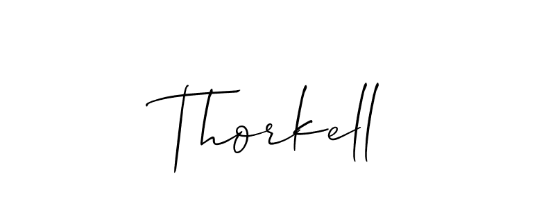 Once you've used our free online signature maker to create your best signature Allison_Script style, it's time to enjoy all of the benefits that Thorkell name signing documents. Thorkell signature style 2 images and pictures png