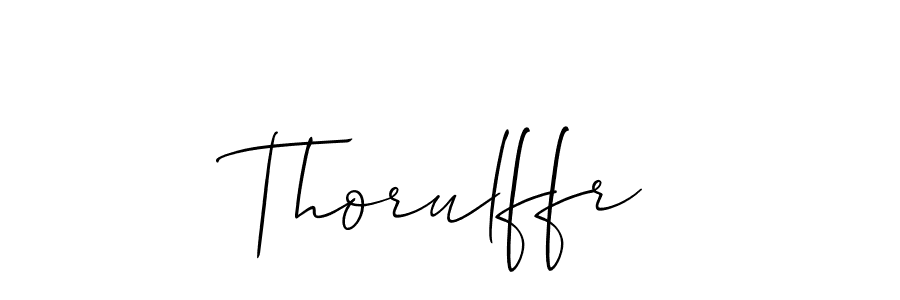 Make a beautiful signature design for name Thorulffr. Use this online signature maker to create a handwritten signature for free. Thorulffr signature style 2 images and pictures png