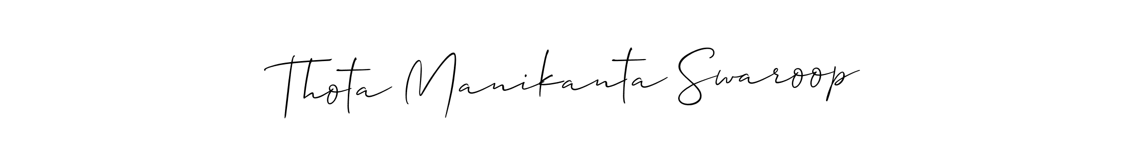 Best and Professional Signature Style for Thota Manikanta Swaroop. Allison_Script Best Signature Style Collection. Thota Manikanta Swaroop signature style 2 images and pictures png