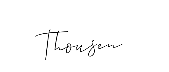 You can use this online signature creator to create a handwritten signature for the name Thousen. This is the best online autograph maker. Thousen signature style 2 images and pictures png