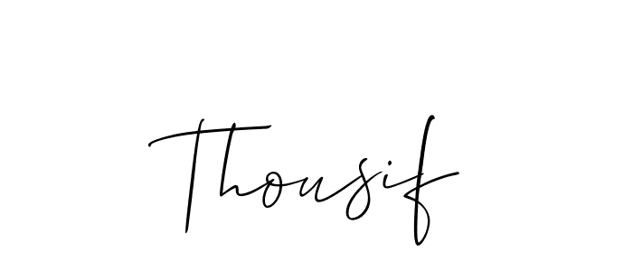 Best and Professional Signature Style for Thousif. Allison_Script Best Signature Style Collection. Thousif signature style 2 images and pictures png