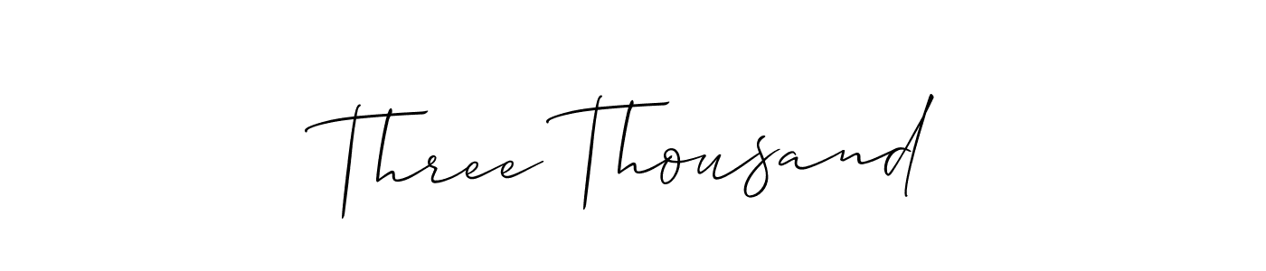This is the best signature style for the Three Thousand name. Also you like these signature font (Allison_Script). Mix name signature. Three Thousand signature style 2 images and pictures png