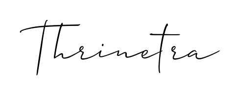 Create an unforgettable impression when signing with Thrinetra name styled in Allison_Script typography. 100% free online generator. Thrinetra signature style 2 images and pictures png