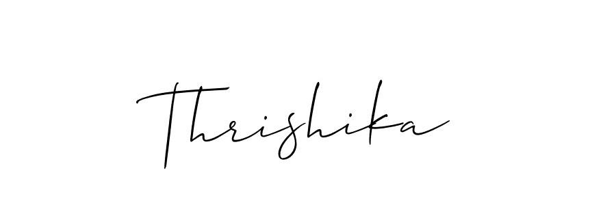 Here are the top 10 professional signature styles for the name Thrishika. These are the best autograph styles you can use for your name. Thrishika signature style 2 images and pictures png