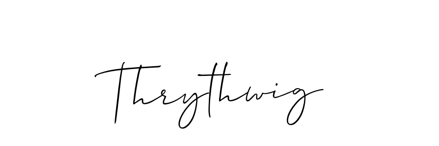 Once you've used our free online signature maker to create your best signature Allison_Script style, it's time to enjoy all of the benefits that Thrythwig name signing documents. Thrythwig signature style 2 images and pictures png