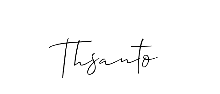 You can use this online signature creator to create a handwritten signature for the name Thsanto. This is the best online autograph maker. Thsanto signature style 2 images and pictures png