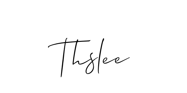Check out images of Autograph of Thslee name. Actor Thslee Signature Style. Allison_Script is a professional sign style online. Thslee signature style 2 images and pictures png