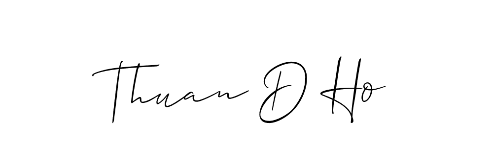 How to Draw Thuan D Ho signature style? Allison_Script is a latest design signature styles for name Thuan D Ho. Thuan D Ho signature style 2 images and pictures png