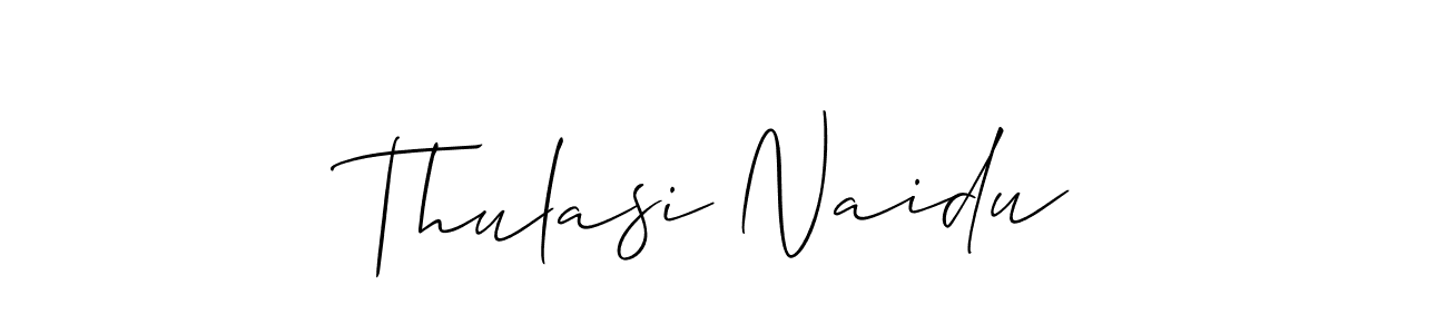 Once you've used our free online signature maker to create your best signature Allison_Script style, it's time to enjoy all of the benefits that Thulasi Naidu name signing documents. Thulasi Naidu signature style 2 images and pictures png