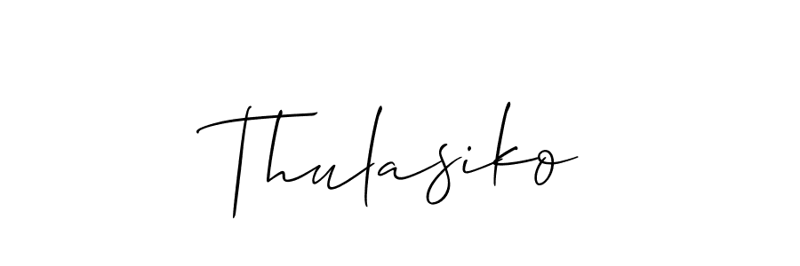 Design your own signature with our free online signature maker. With this signature software, you can create a handwritten (Allison_Script) signature for name Thulasiko. Thulasiko signature style 2 images and pictures png