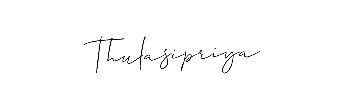 This is the best signature style for the Thulasipriya name. Also you like these signature font (Allison_Script). Mix name signature. Thulasipriya signature style 2 images and pictures png