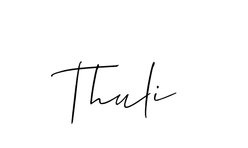 Here are the top 10 professional signature styles for the name Thuli. These are the best autograph styles you can use for your name. Thuli signature style 2 images and pictures png