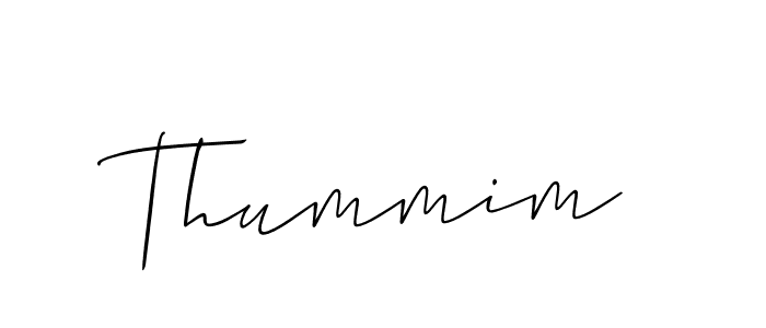 Once you've used our free online signature maker to create your best signature Allison_Script style, it's time to enjoy all of the benefits that Thummim name signing documents. Thummim signature style 2 images and pictures png