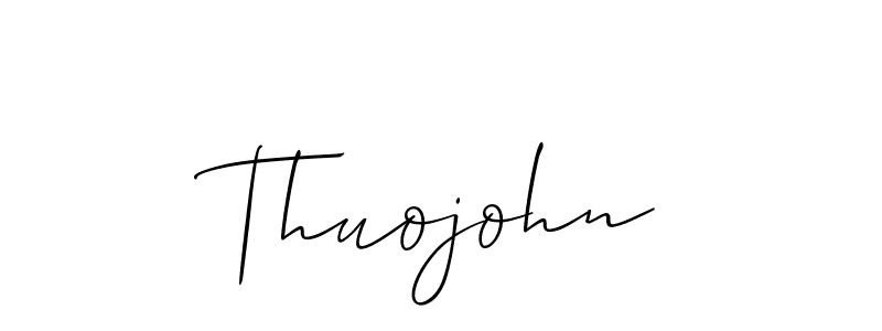 Make a beautiful signature design for name Thuojohn. Use this online signature maker to create a handwritten signature for free. Thuojohn signature style 2 images and pictures png