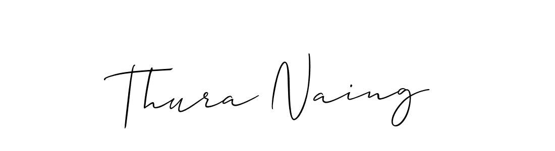 Make a beautiful signature design for name Thura Naing. Use this online signature maker to create a handwritten signature for free. Thura Naing signature style 2 images and pictures png